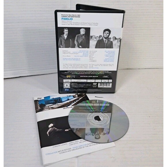 Beethoven Fidelio Op. 72 DVD Pre-Owned Arthaus Musik Opera Classical Music - Picture 2 of 2